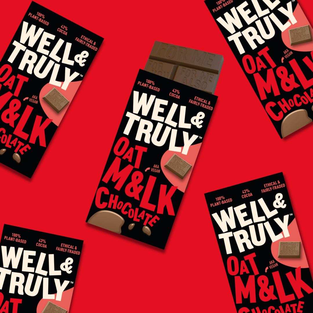 Well&Truly - Wholesale Chocolate Bar - Oat M&LK Chocolate 10 x 90g2