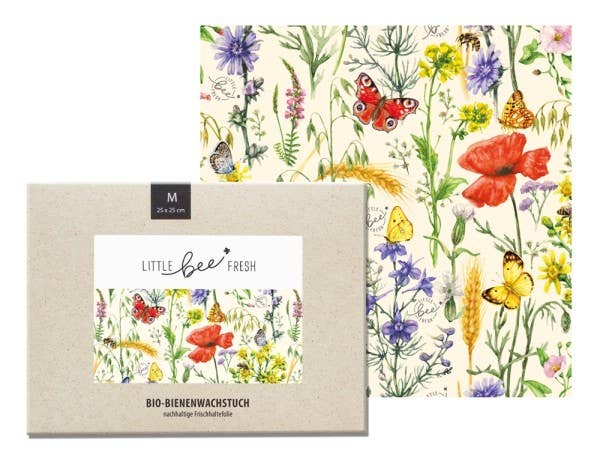 IMKEREI SCHIESSER - Vente Sachet de conservation/film alimentaire - Beehylle en cire d'abeille bio M 25 x 25 cm0