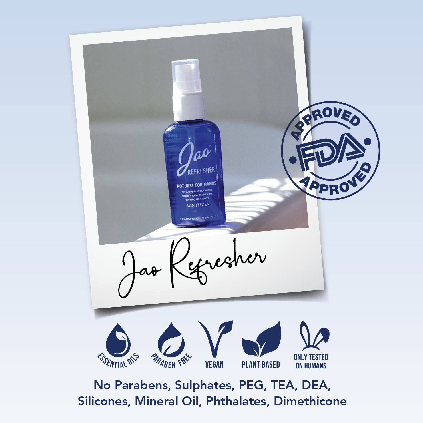 Jao Brand - Wholesale Hand Sanitizer - Jao Refresher 2fl oz3