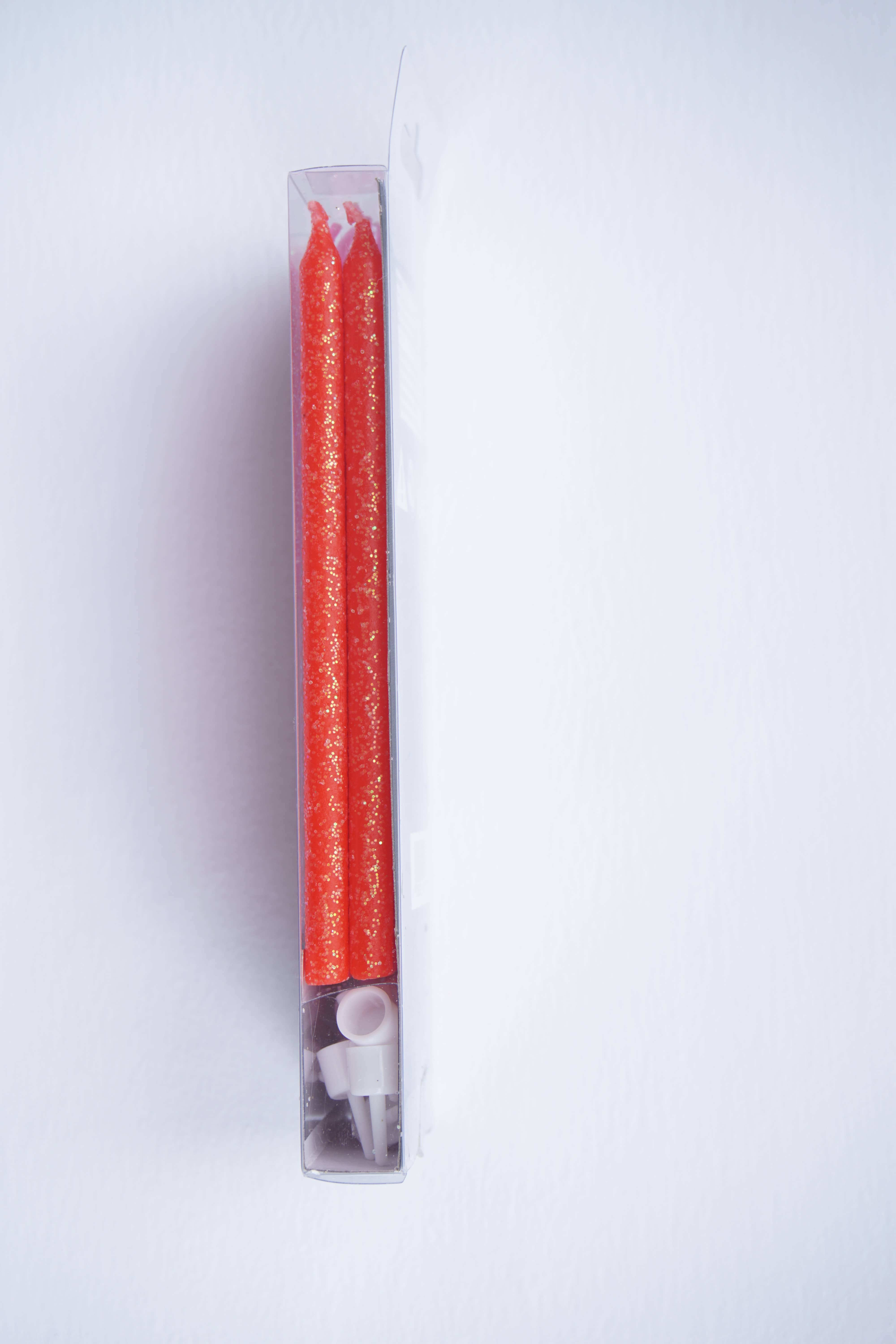 Party Partners - Wholesale Cake Candle - Tall Pink Gradient 16 Candle Set1