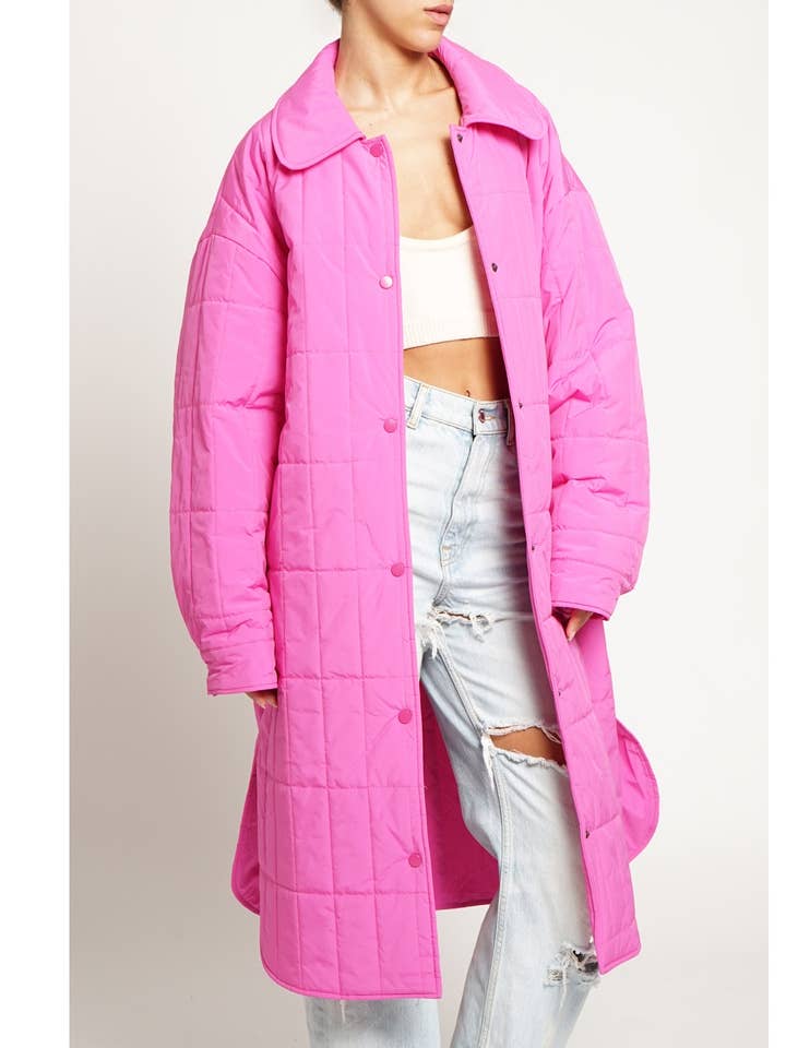 LONG PADDING COAT for wholesale by Sans Souci