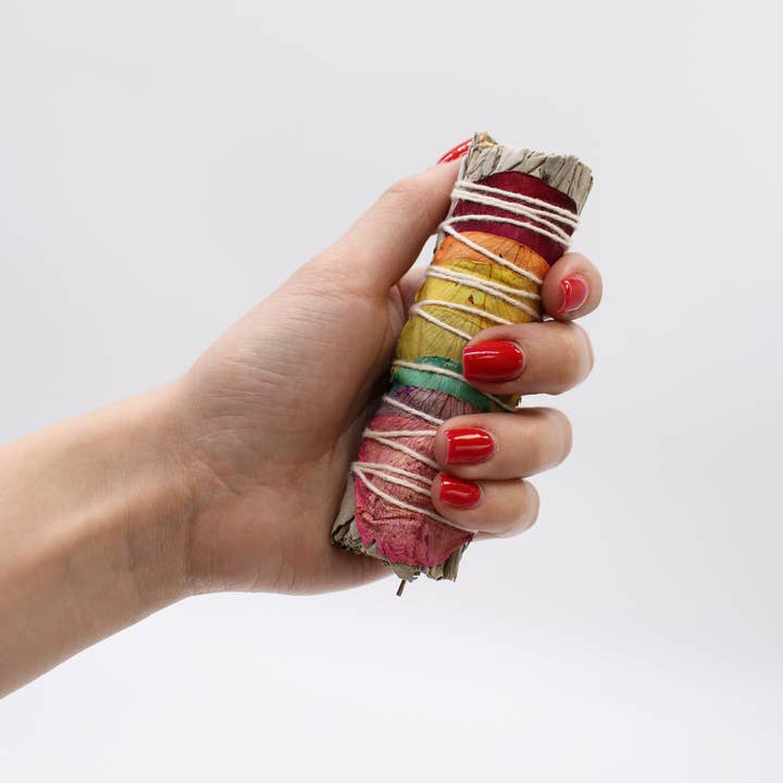 AWGifts Europe - Vente Bâtons de fumigation - Smudge Stick - Sauge blanche, eucalyptus et gingembre