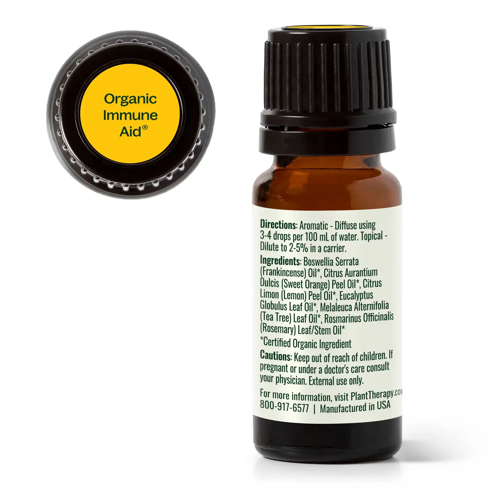 Plant Therapy - Wholesale Essential Oil - Organic Immune Aid Essential Oil Blend 10 mL7