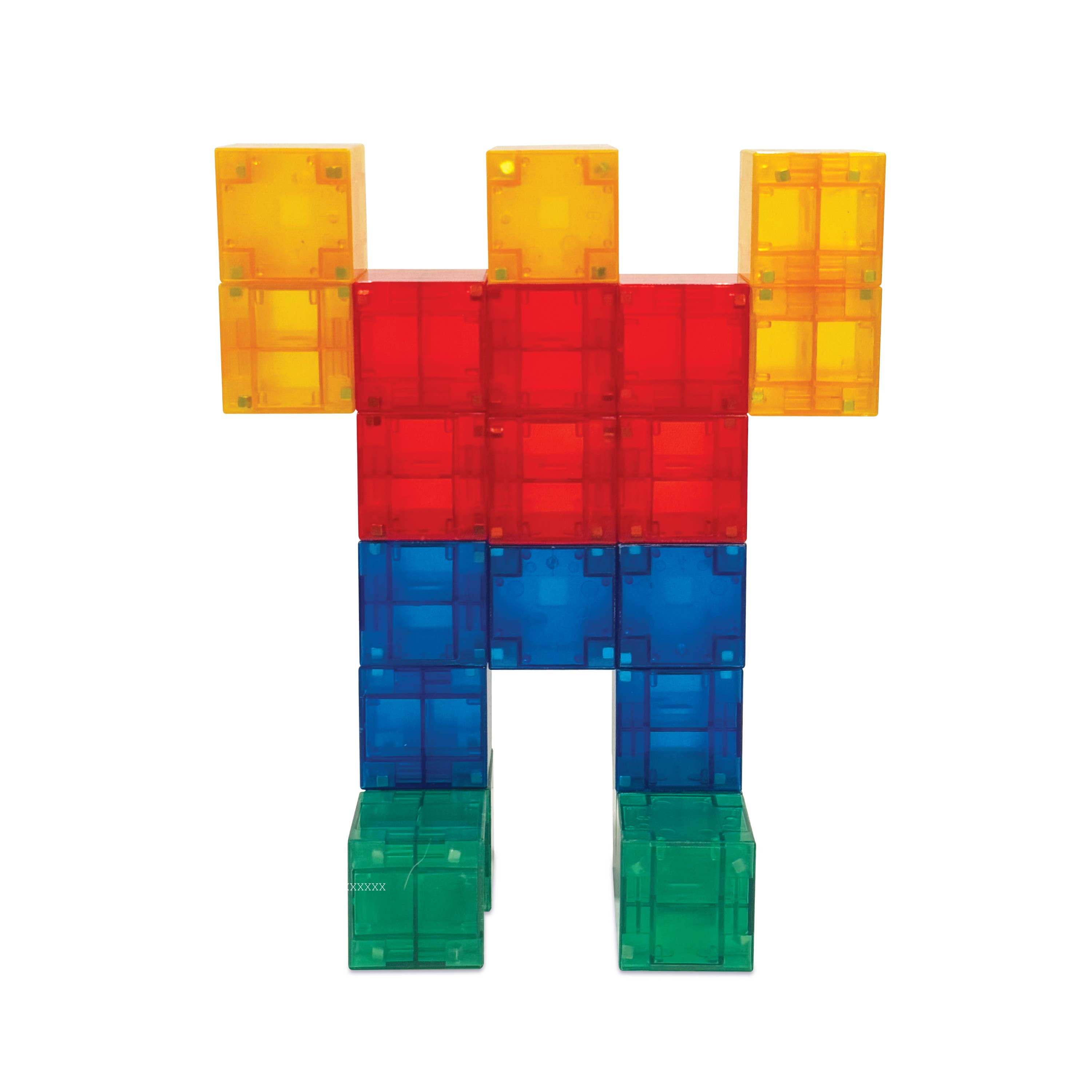 CreateOn - Wholesale Building Set - Kids - Crayola Bold PIP Magnetic Cubes 24pc6