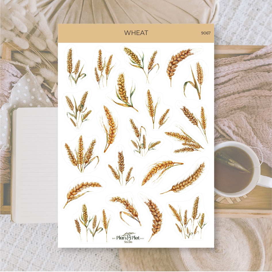 Plan & Plot Studio - Wholesale Sticker - Wheat | Stickers0
