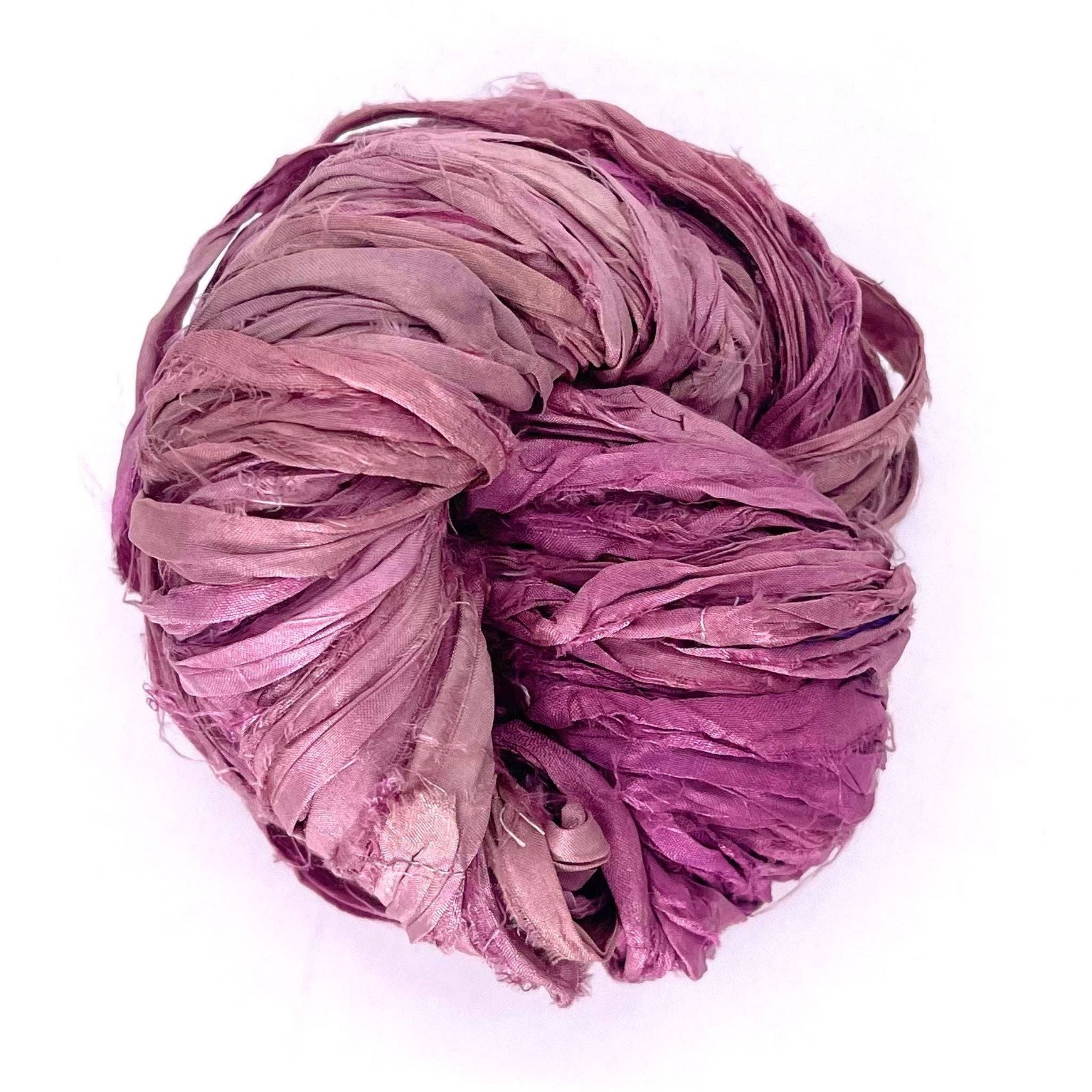 Darn Good Yarn - Wholesale Yarn - Small Batch Sari Ribbon12