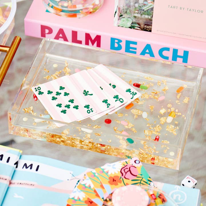 Tart By Taylor - Wholesale Decorative Tray - Pill + Gold Small Tray