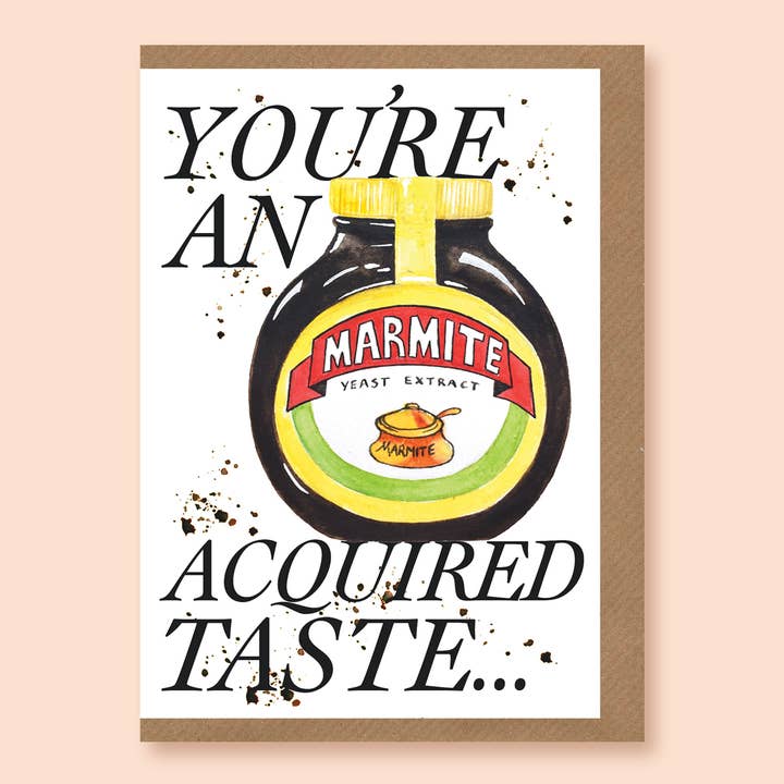 studio frewb - Wholesale Valentine's Day Card - You're An Acquired Taste... (But I Love You) card1