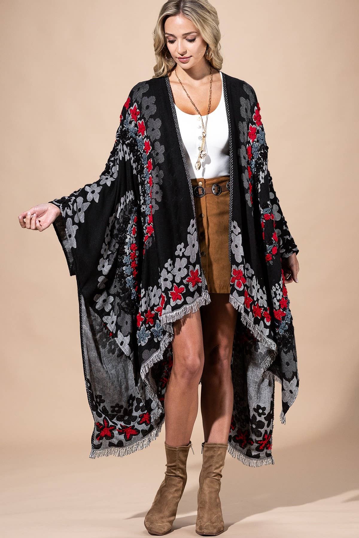 Black Ruana for wholesale on Faire5