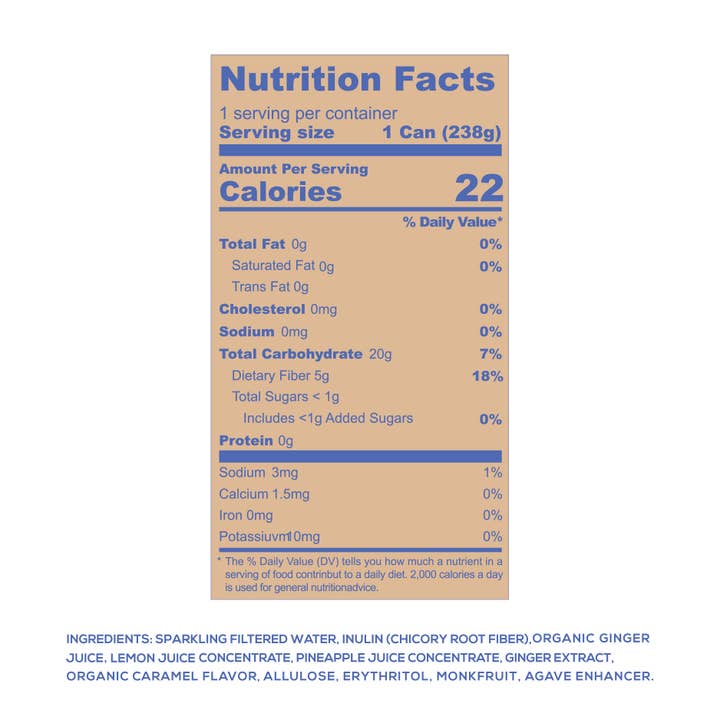 Brooklyn Cannery - Vendita all'ingrosso Bibite/bevande gassate - Ginger Beer - Confezione da 122