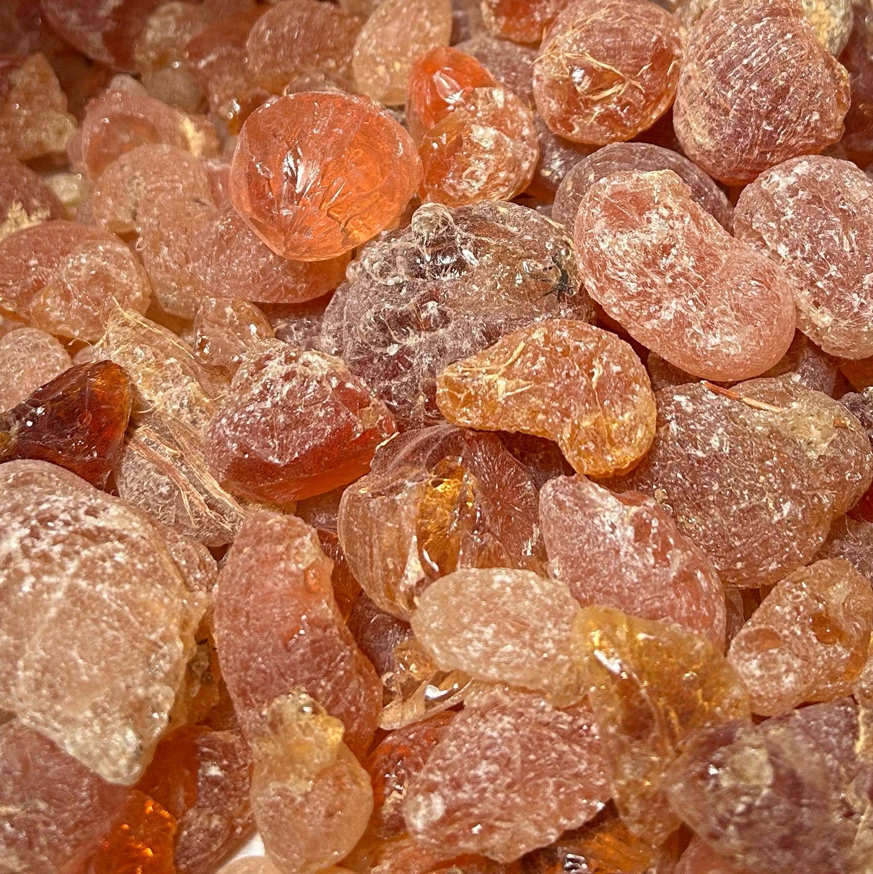 HAMSH LLC - Vente Chewing-gums - Gomme arabique | 113 g (4 oz) | Gomme d'acacia traditionnelle | 100 % pure et naturelle | Gros morceaux magnifiques | Origine Afrique7