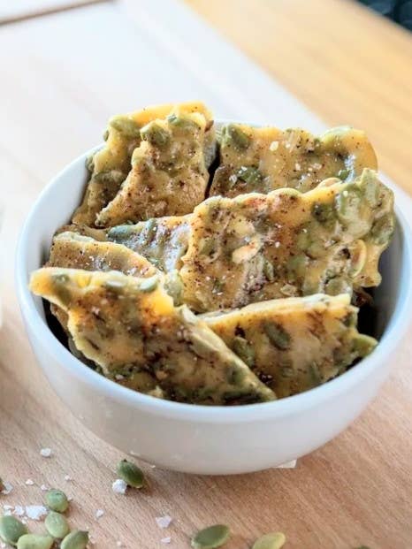 Spiced Pepita Brittle *gluten free* for wholesale by Kim's Confections