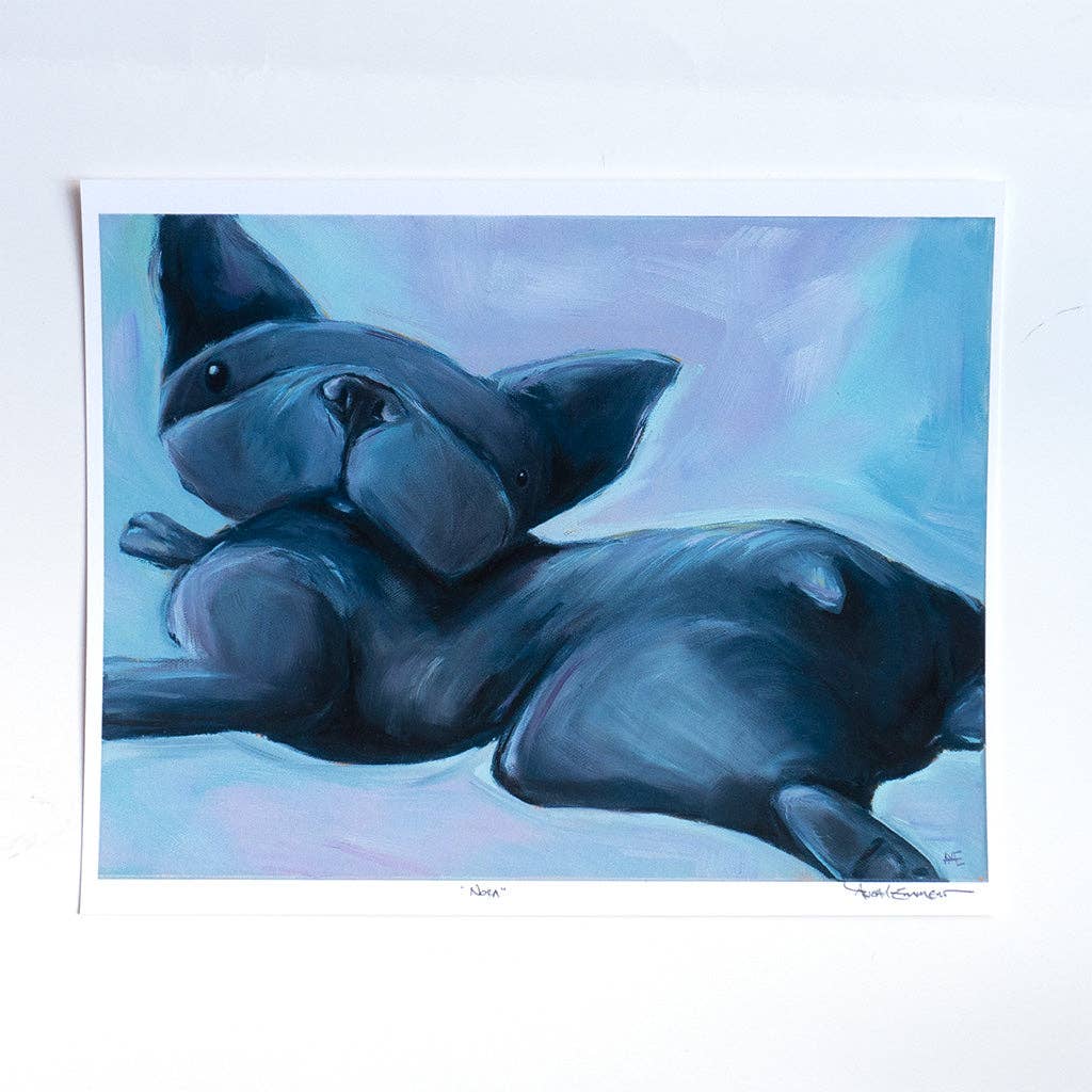 Abigail Emmert Art - Wholesale Art Print - Nora, French Bulldog | Art Print0