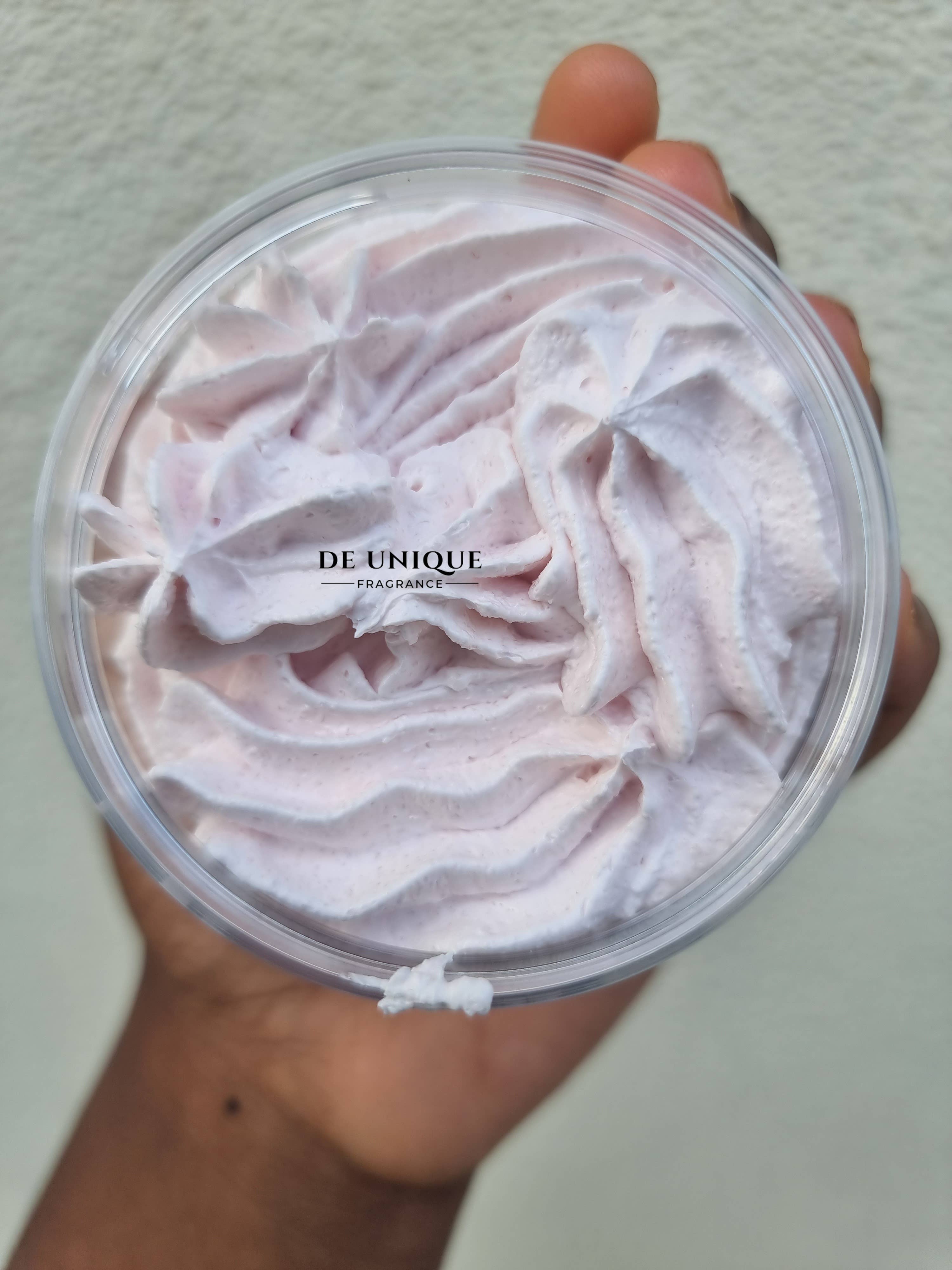 De Unique Fragrance - Wholesale Whipped Soap - Whipped Soap Sparkle 100g Monoi/ Savons Fouetté3