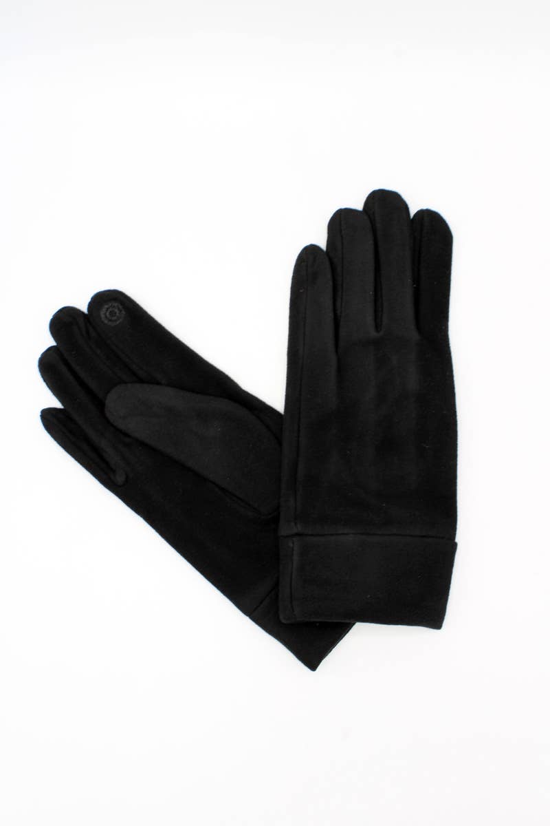 Hologramme Paris - Wholesale Gloves - Unisex - Polyester gloves, assorted colors, tactile fingers5