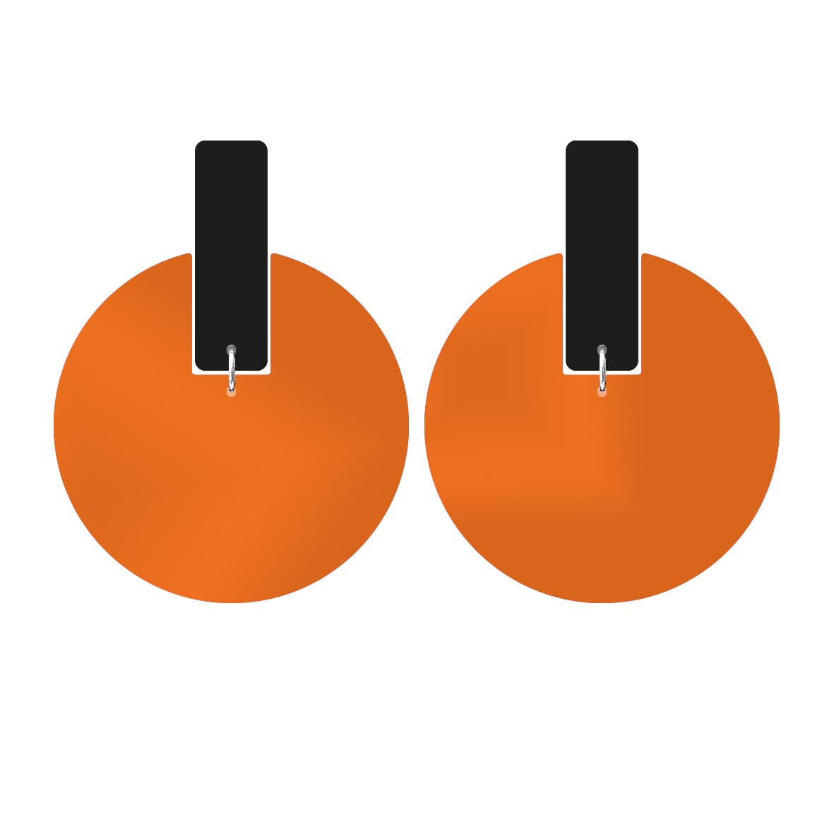 ALEX+SVET - Wholesale Dangle Earrings - ANITA LG "hoop" acrylic earrings LUSH GLOW line1