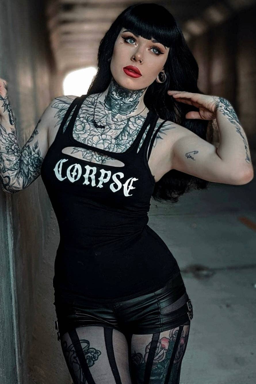 Demi Loon – Großhandel Tanktop – Damen – Leichnam Zerschnittenes Herausgeschnittenes Tanktop3