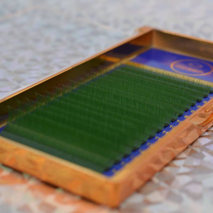 Colour eyelash extensions for wholesale by Inc-lash