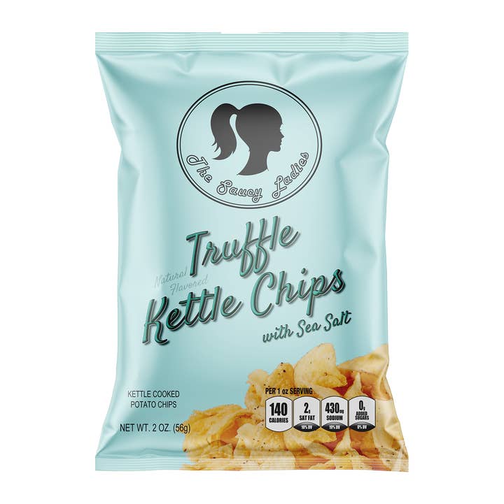 The Saucy Ladies - Wholesale Chips - The Saucy Ladies Truffel Kettle Chips - 56 g0