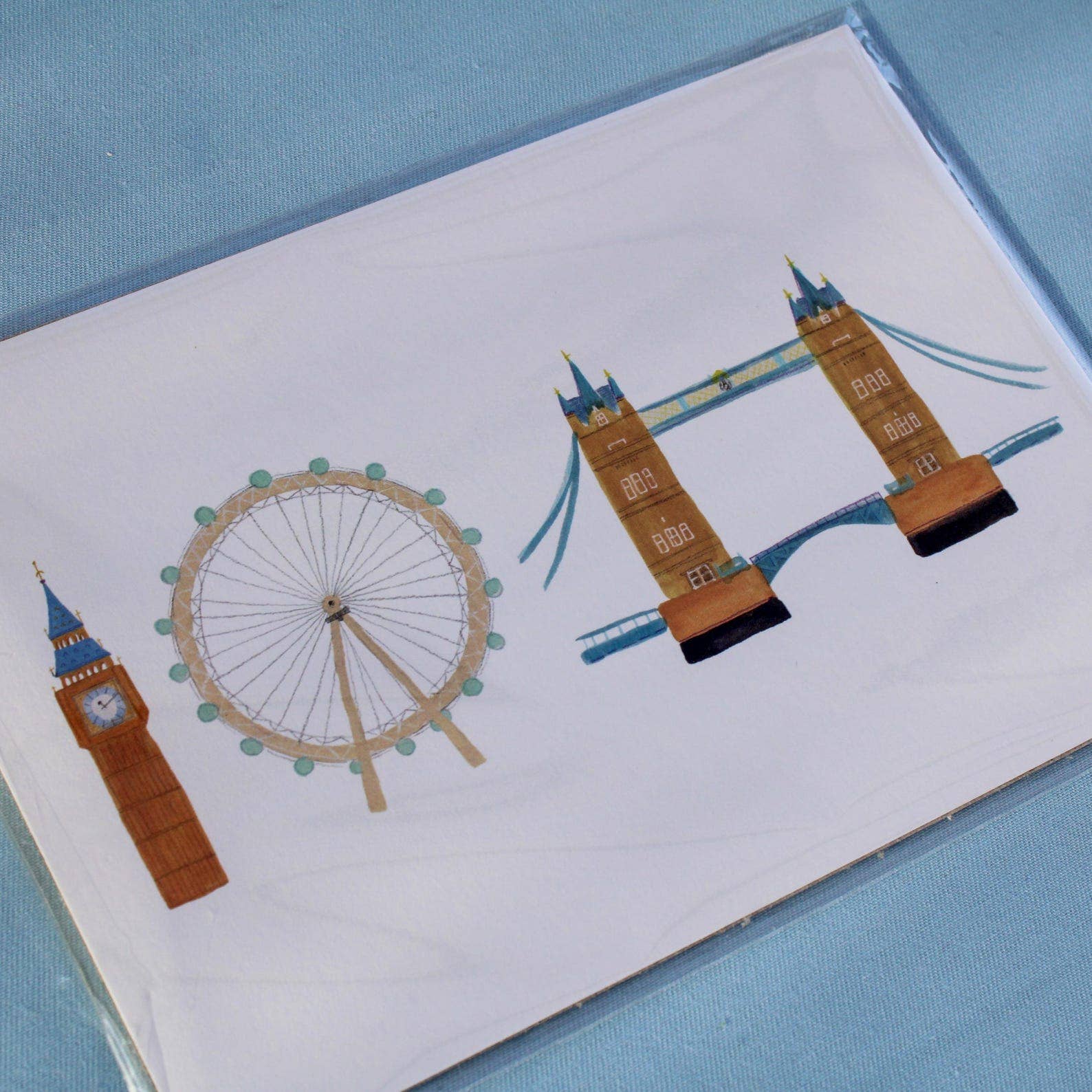 Emma Holmes Art - Wholesale Art Print - Iconic London - Art Print6