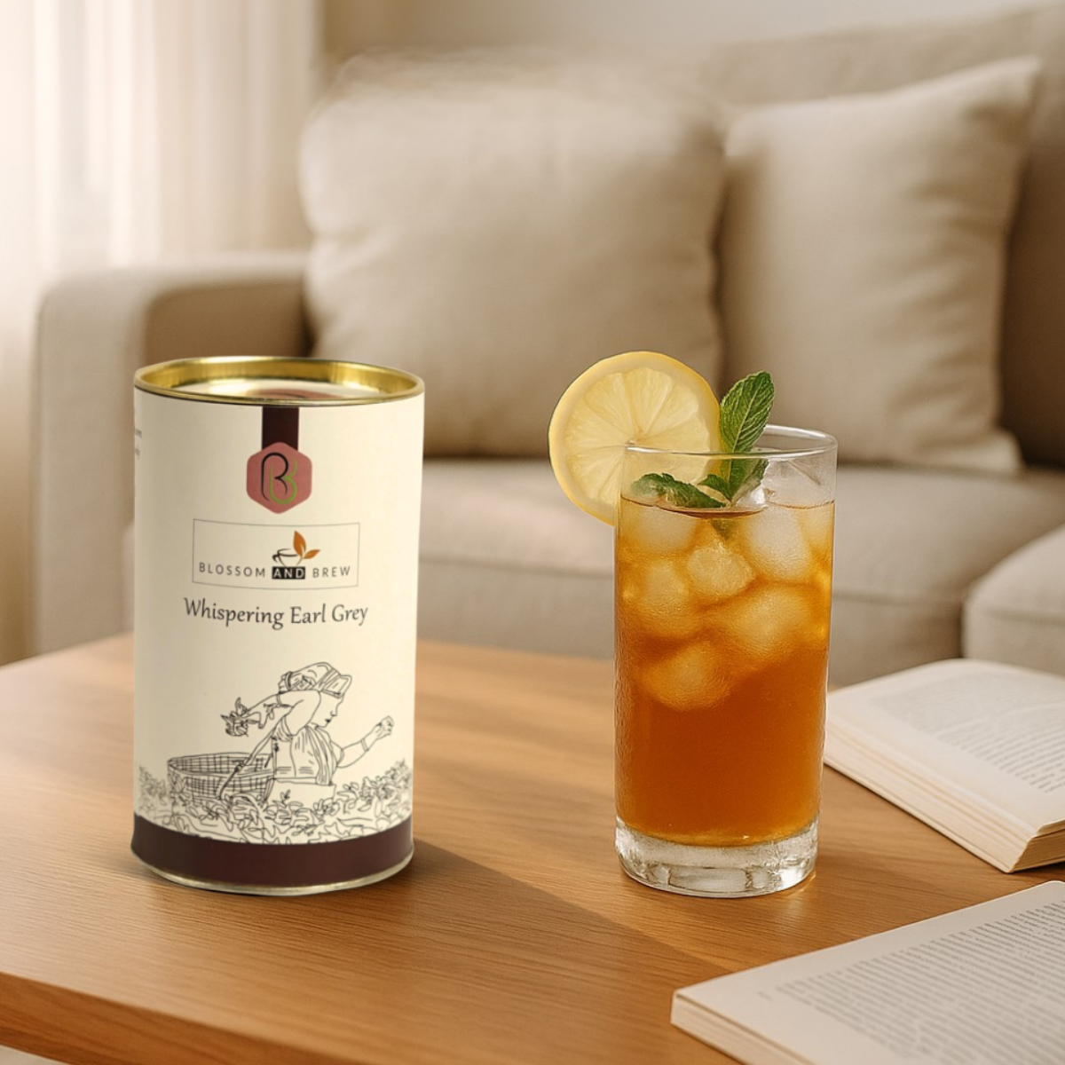 Blossom & Brew - Wholesale Loose Tea - Earl Grey Black Tea- Whispering Citrus & Vanilla Smooth6