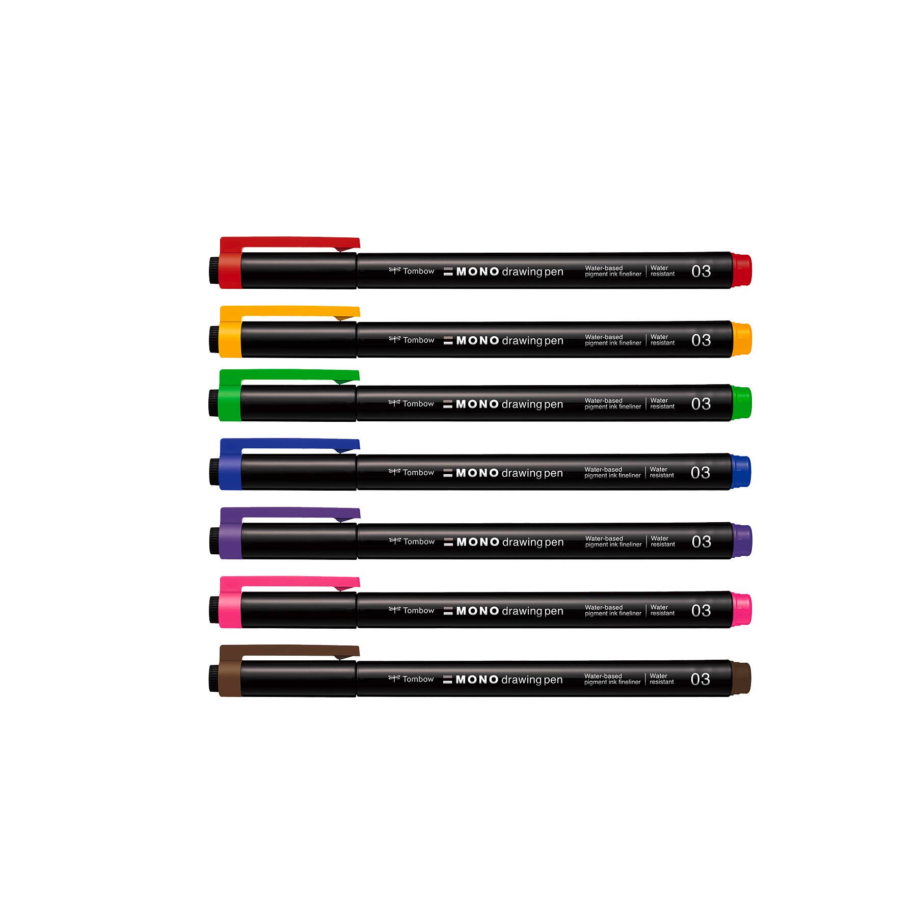 Tombow - Wholesale Pen - MONO Drawing Pen Colors - Open Stock2