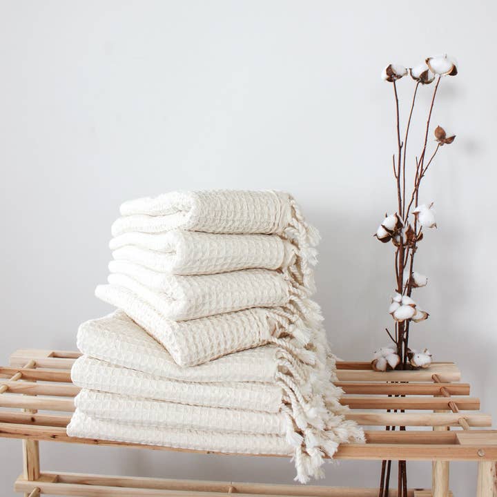 PASHA Turkish Towels - Wholesale Beach Towel - Waffle Towels12