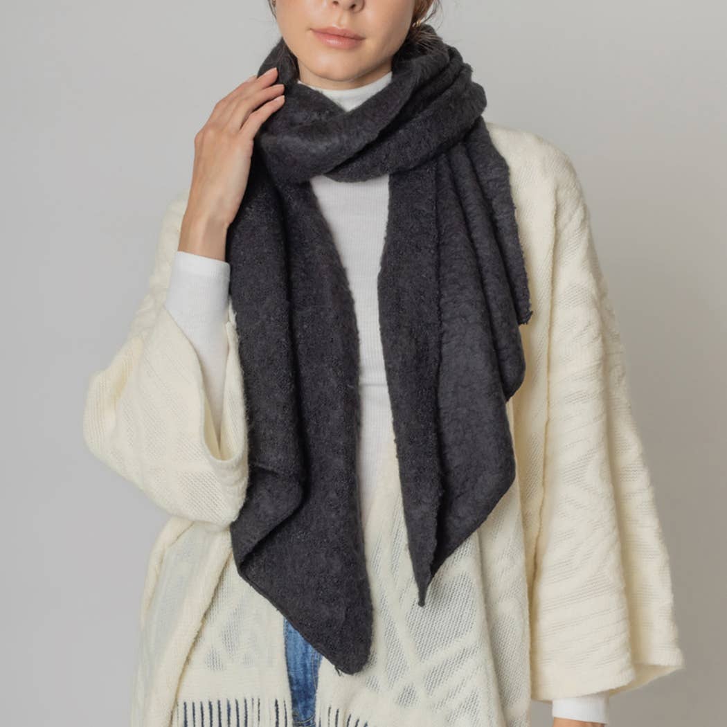 Fashion City - Wholesale Scarf - Women's - Women's Cozy Light Weight Solid Wrap Scarf15