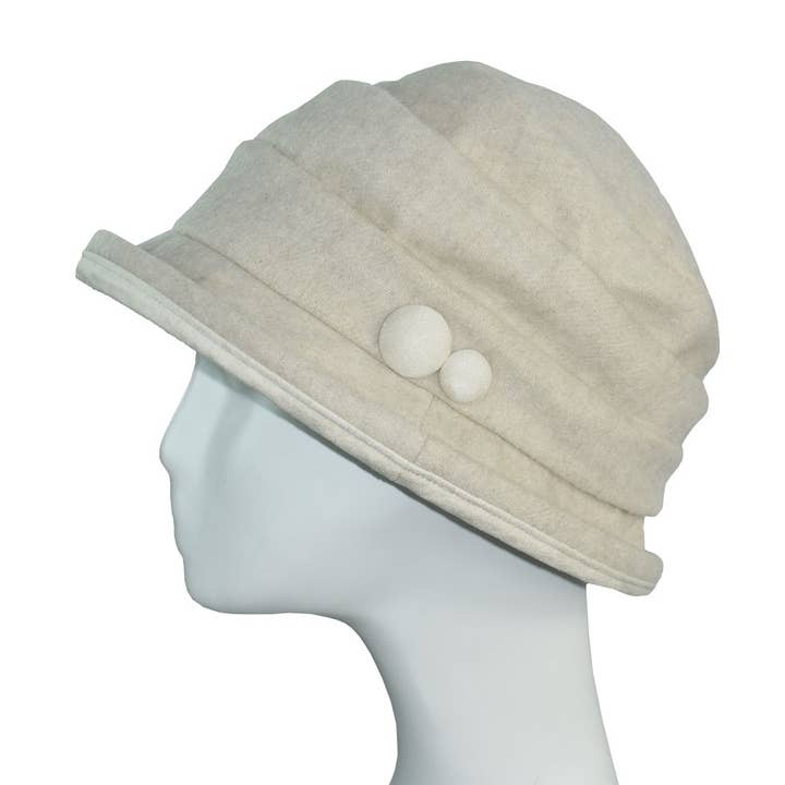 Lionella plissierter Fischerhut für den Großhandel von Dupatta Designs