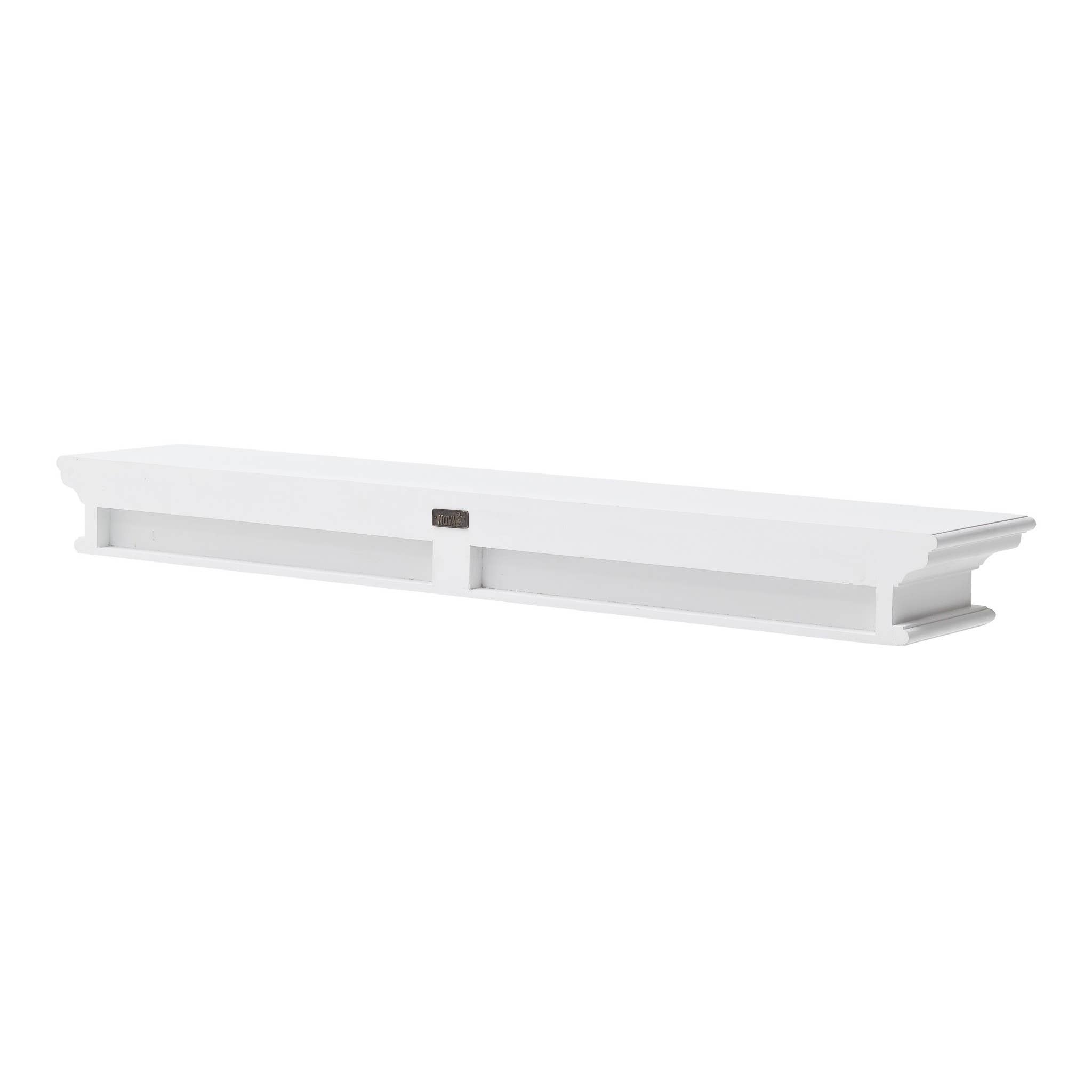 HomeRoots - Wholesale Wall Mounted Shelf - 47" Classic White XL Floating Wall Shelf2