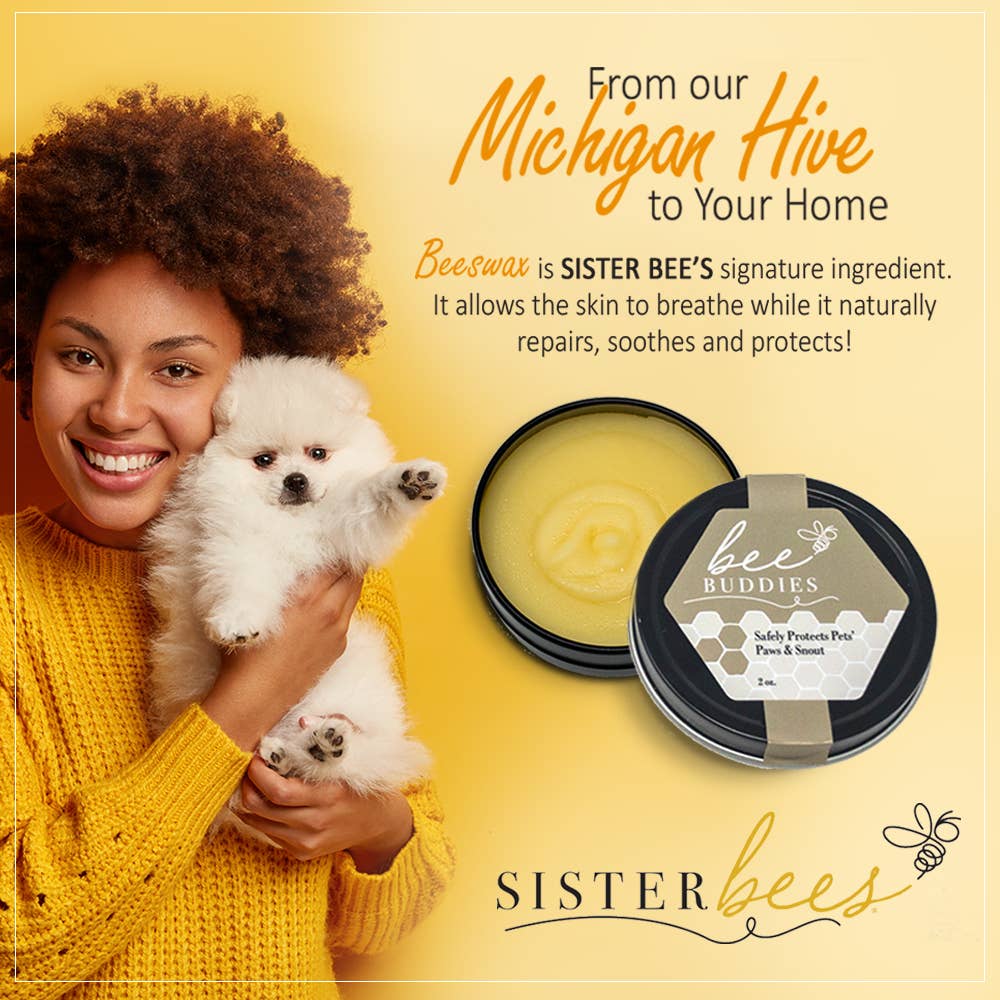 Sister Bees LLC - Wholesale Pet Balm - Dog - Bee Buddies Pet Balm2