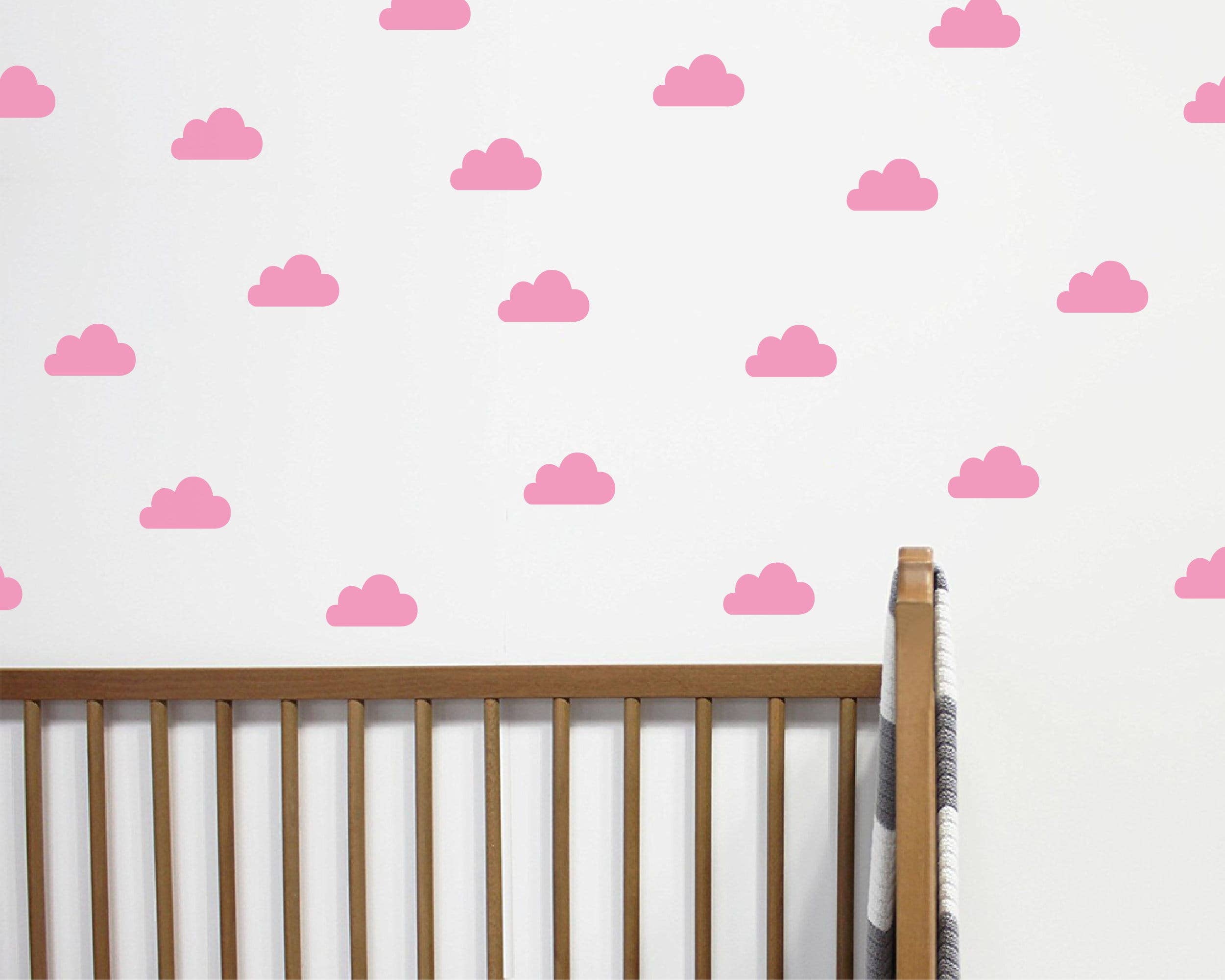 Decals Online – wholesale Wall decal/stickers – Cloud Wall Decals - Vinyl Wall Decals, Nursery Wall Decals, Kids Bedroom Decals, Cute Cloud Wall Stickers, Bedroom Wall Decor1
