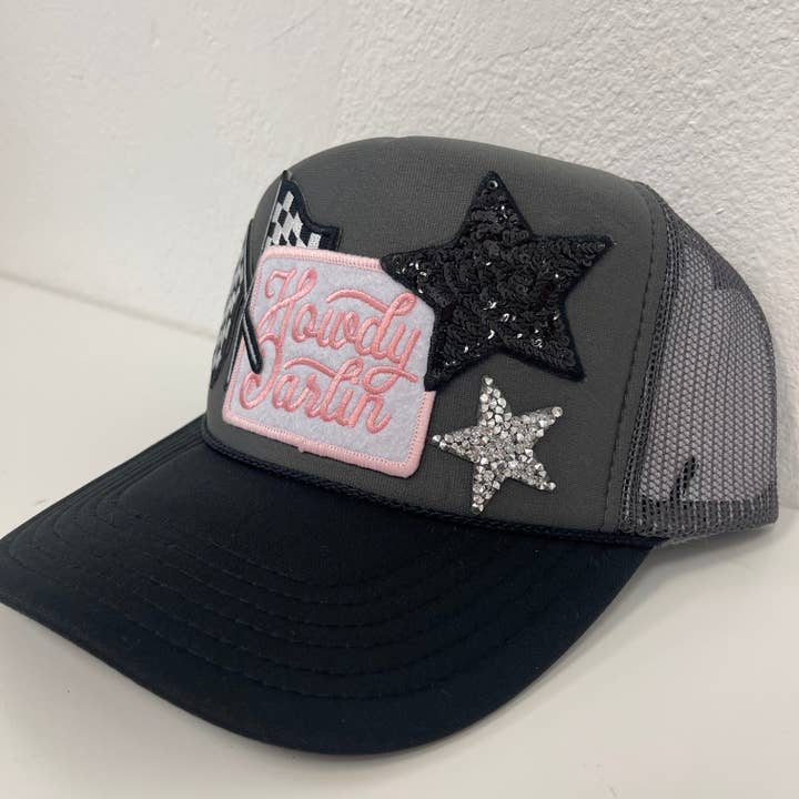 Charlie Grey - Wholesale Trucker Hat - Women's - Howdy Darlin’ Western Trucker hat