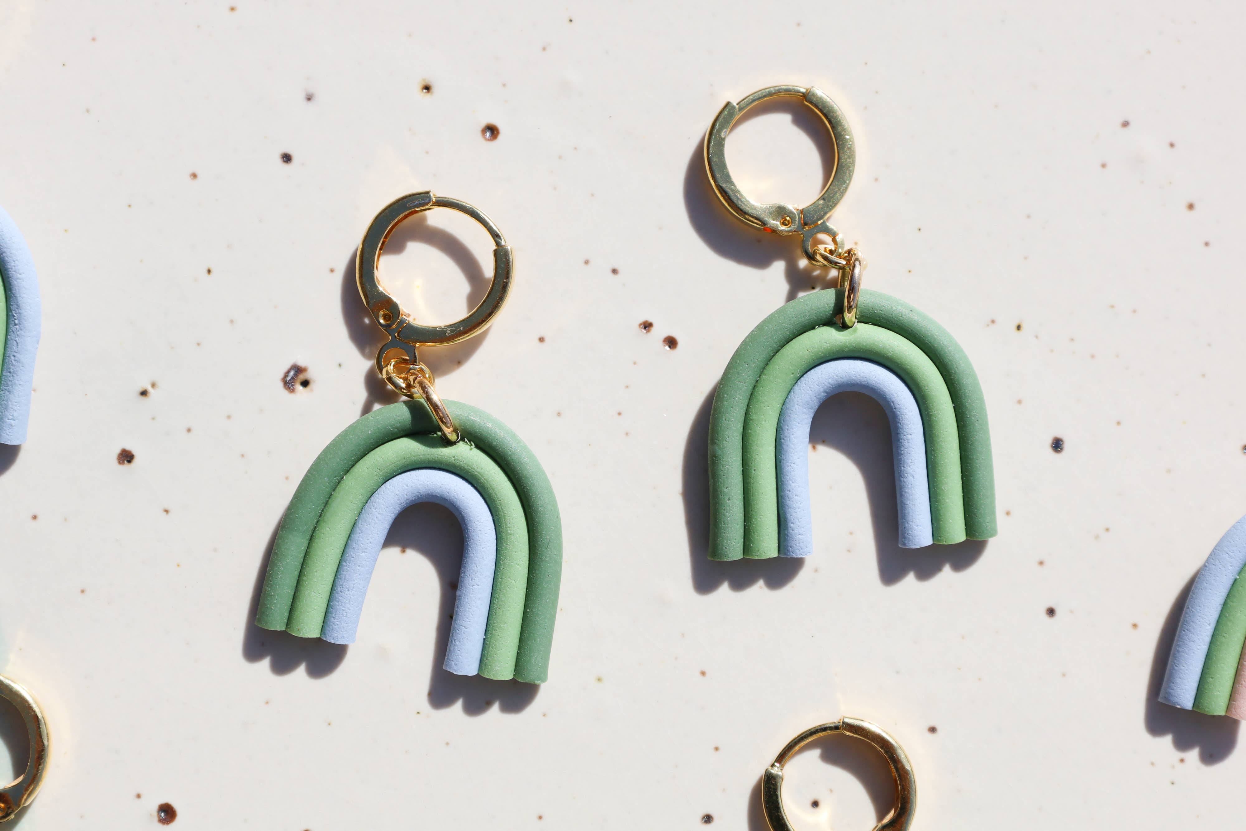 Rainbow's Clay - Wholesale Dangle Earrings - RC Rainbow0