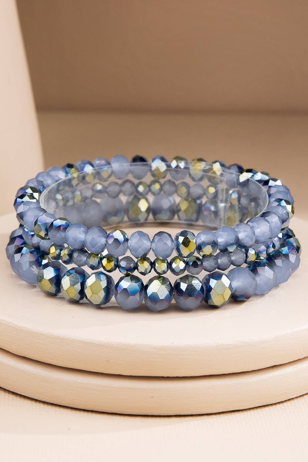 Urbanista – Pulseira de missangas por atacado – Conjunto de Pulseiras de Contas de Vidro de 3 Fios13