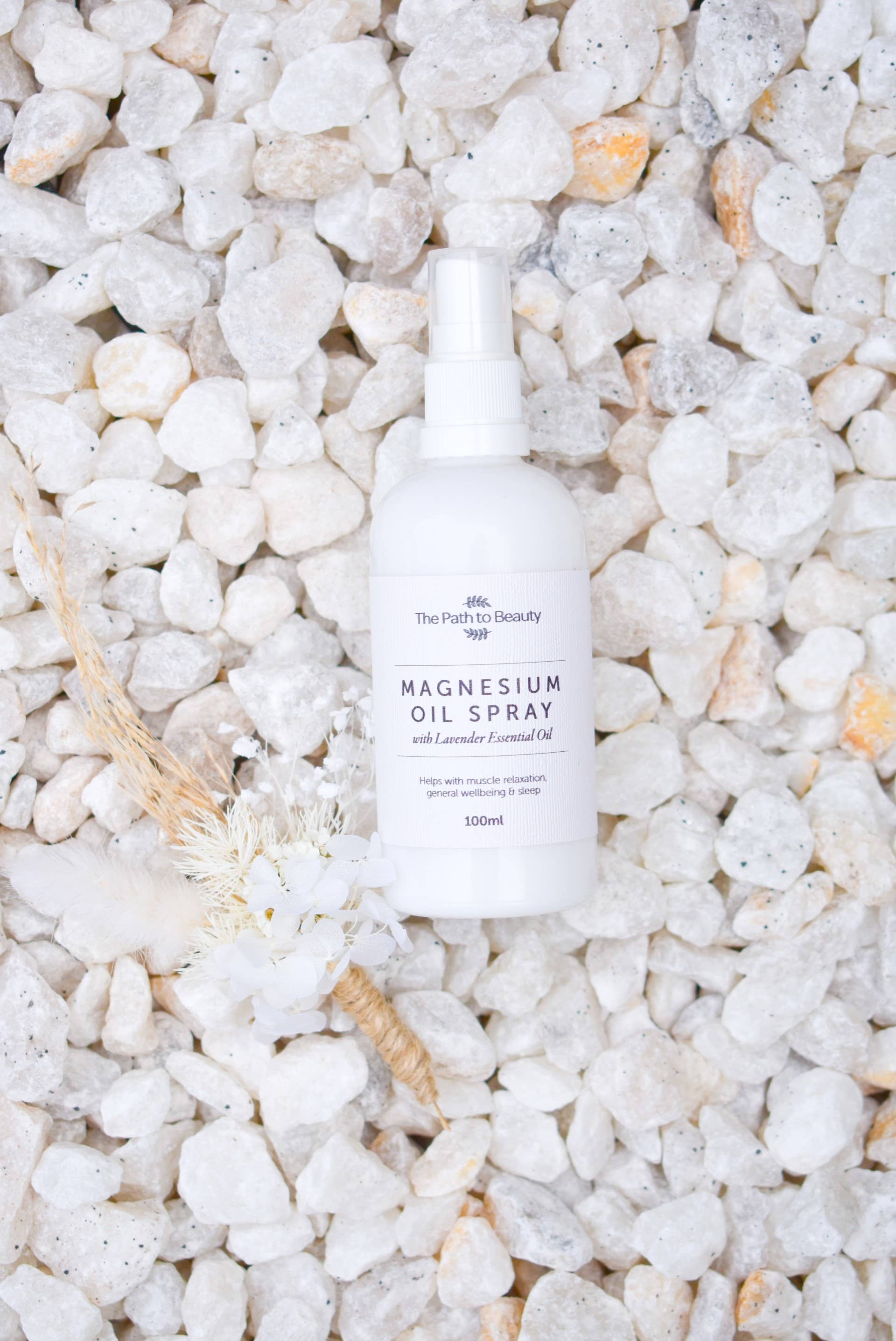 The Path to Beauty – Großhandel Spray/Creme zur Schmerzlinderung – Magnesium-Öl-Spray mit Lavendelöl1