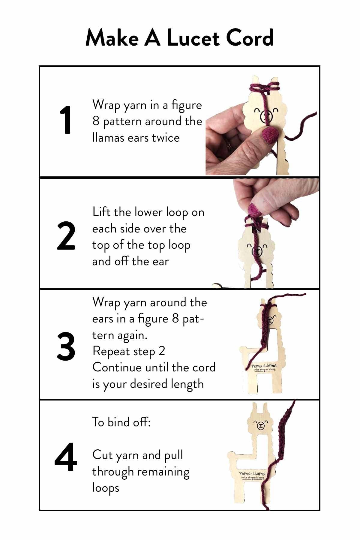 Twice Sheared Sheep - Wholesale Knitting/Crochet Supplies - Poma-Llama Pom Pom, Tassel, and Lucet Cord Maker10