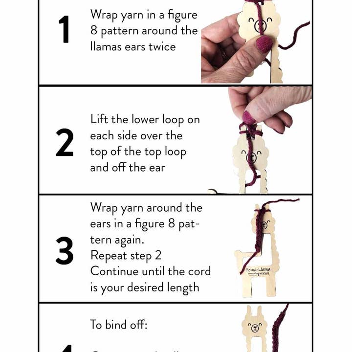 Twice Sheared Sheep - Wholesale Knitting/Crochet Supplies - Poma-Llama Pom Pom, Tassel, and Lucet Cord Maker9