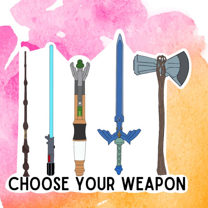 Choisissez votre arme pour la vente par Blonde owl designs