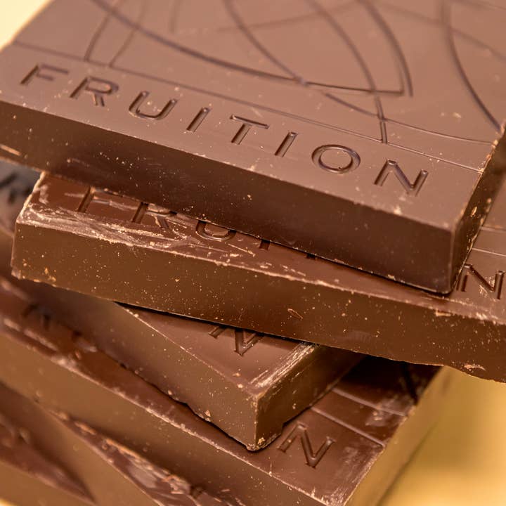Fruition Chocolate Works – wholesale Chocolate bar – Baker's Block - 68% Dark Chocolate Couverture