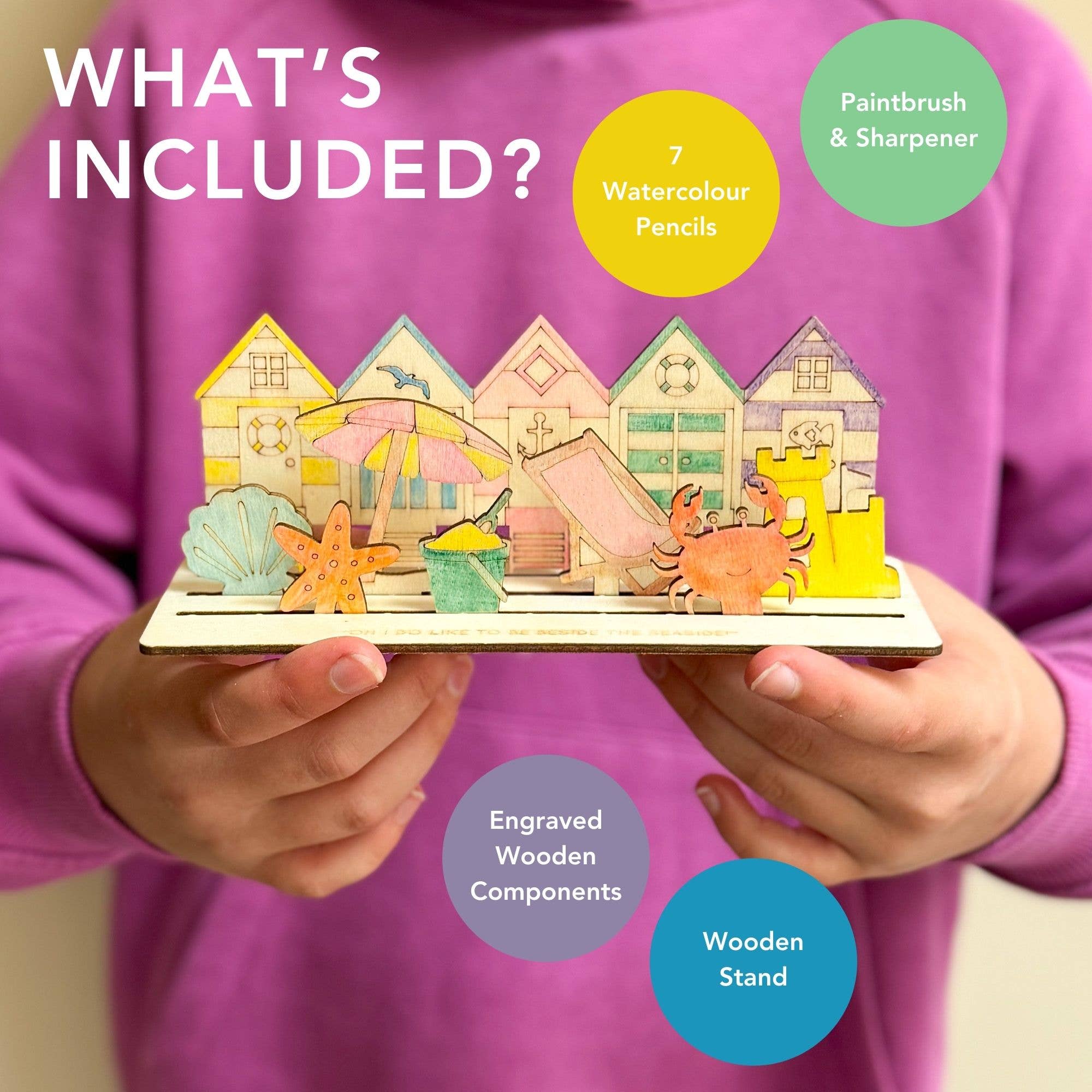 Cotton Twist (USA DUTIES PAID) - Wholesale DIY Craft Kit - Kids - Create Your Own Beach Scene - DIY Craft Kit for Kids9