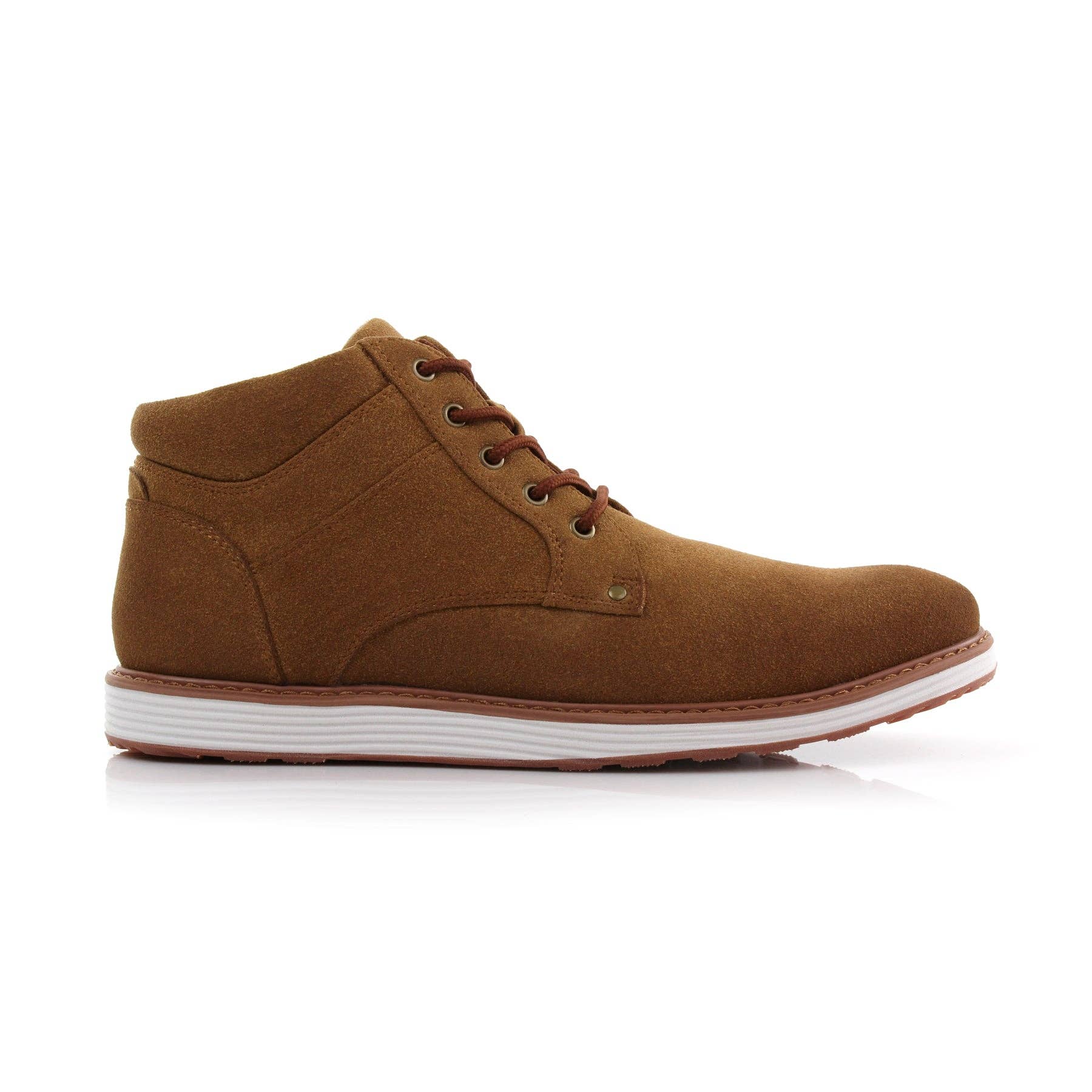 JAX Ferro Aldo Men's Lifestyle Sneakers in Toffee Suede for wholesale on Faire1