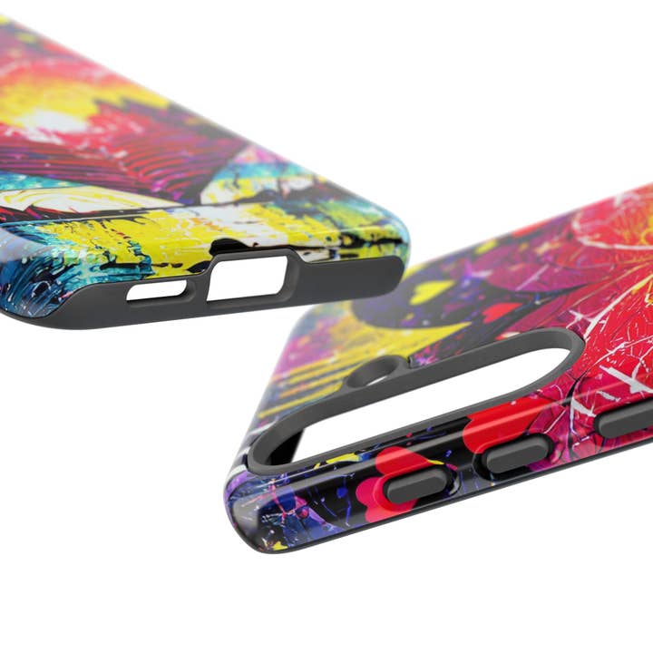 Studio 653 Clothing Co - Wholesale Phone Case - Women's - Vibrant Heart Sunset Tough Phone Case83