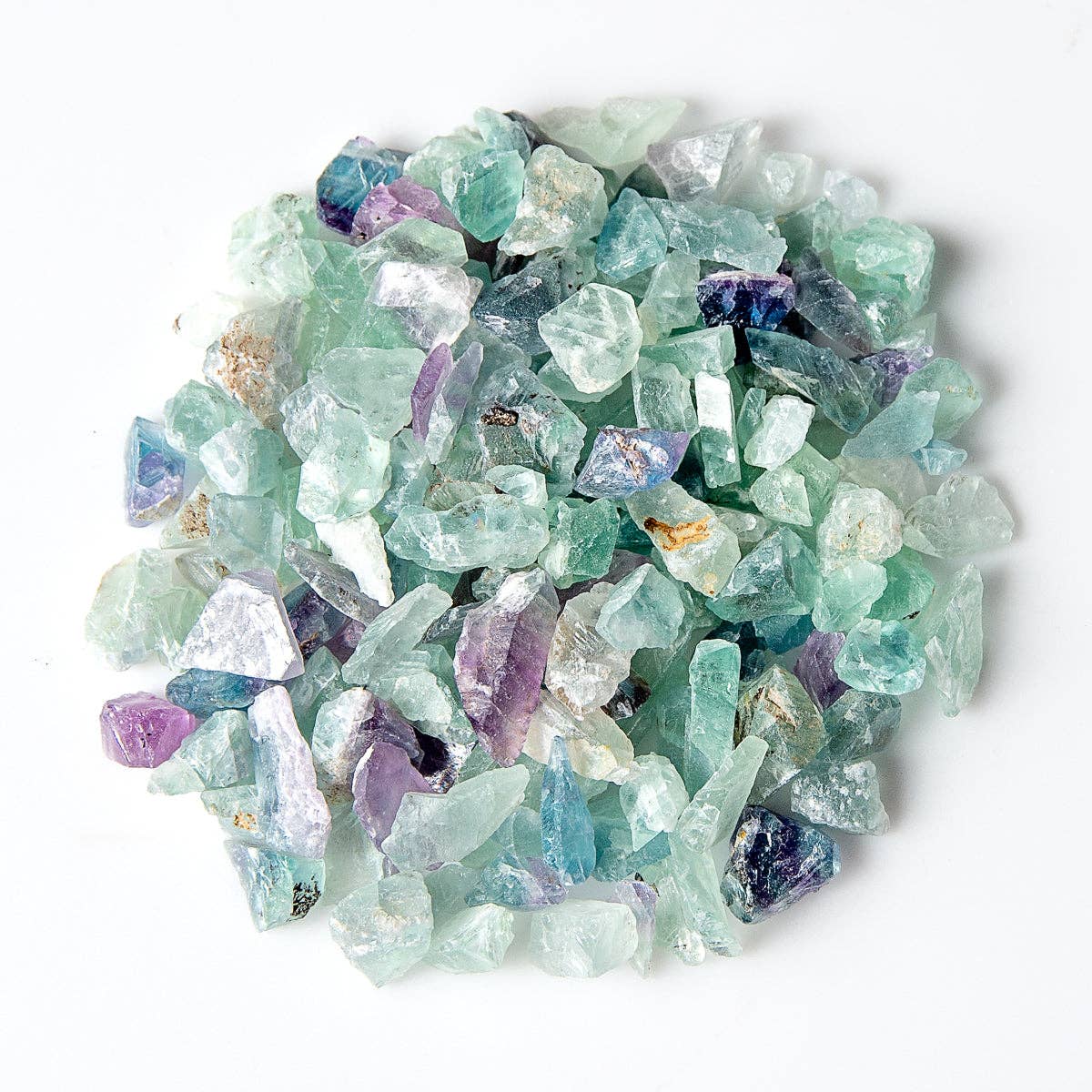 Tree of Life Gems – Engroshandel Spirituelle sten og krystaller – Små ru fluorit naturlige ædelsten krystaller2