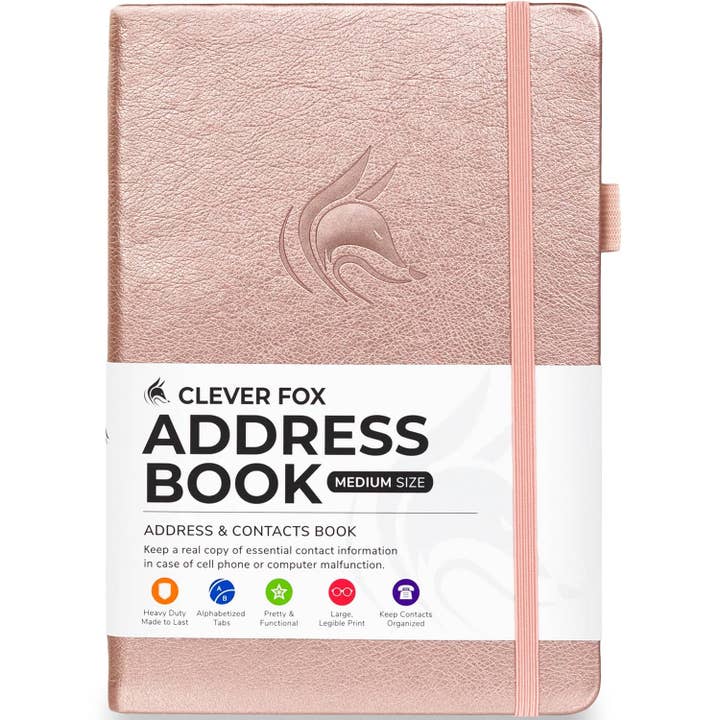 Address Book for wholesale by Clever Fox Planners
