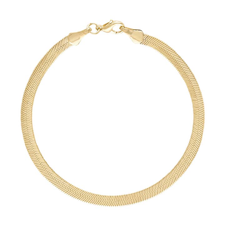 Sahira Herringbone Bracelet for wholesale by Olivia Le