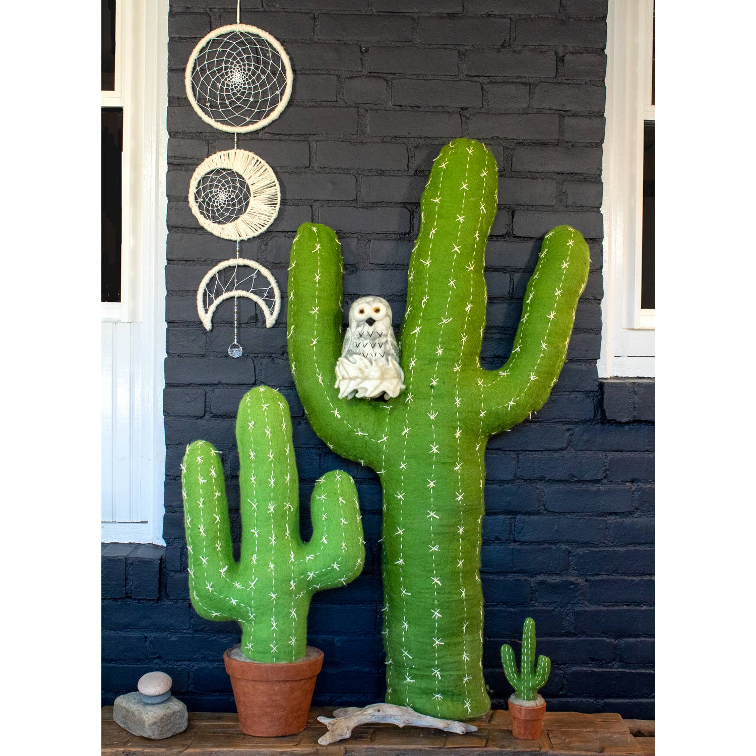 dZi Handmade - Wholesale Artificial Plant - Small Saguaro Cactus3