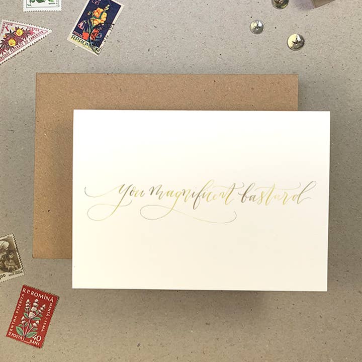 You Magnifico Bastardo per la vendita all'ingrosso da parte di IMOGEN OWEN