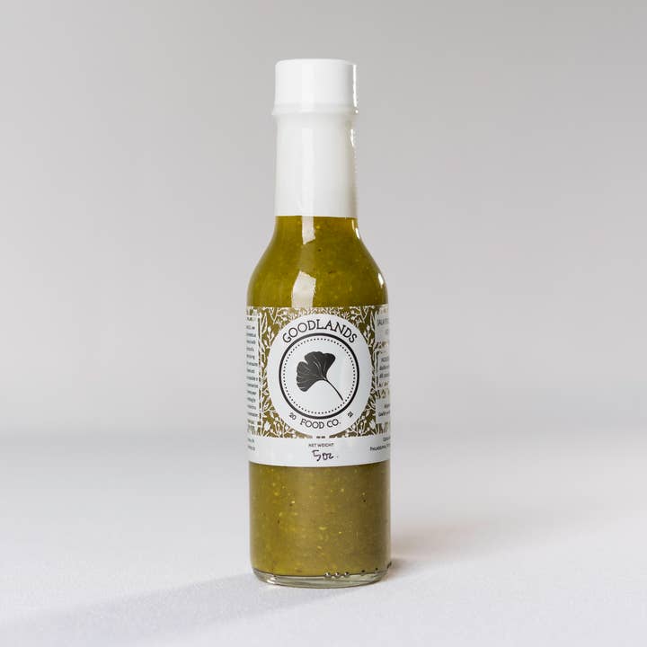 Jalapeno Dill Pickle varm sås (5 oz) för wholesale av Goodlands Food Co.