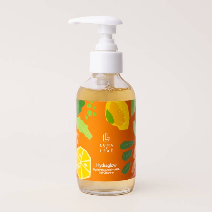 Hydraglow Gel Cleanser for wholesale by Luma & Leaf